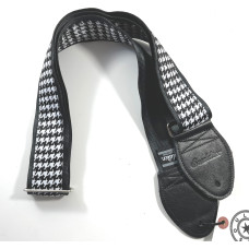 Souldier Guitar Strap (soldier) Houndstooth Handmade - Fabric